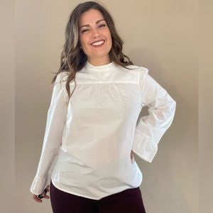White Anthropologie shirt
